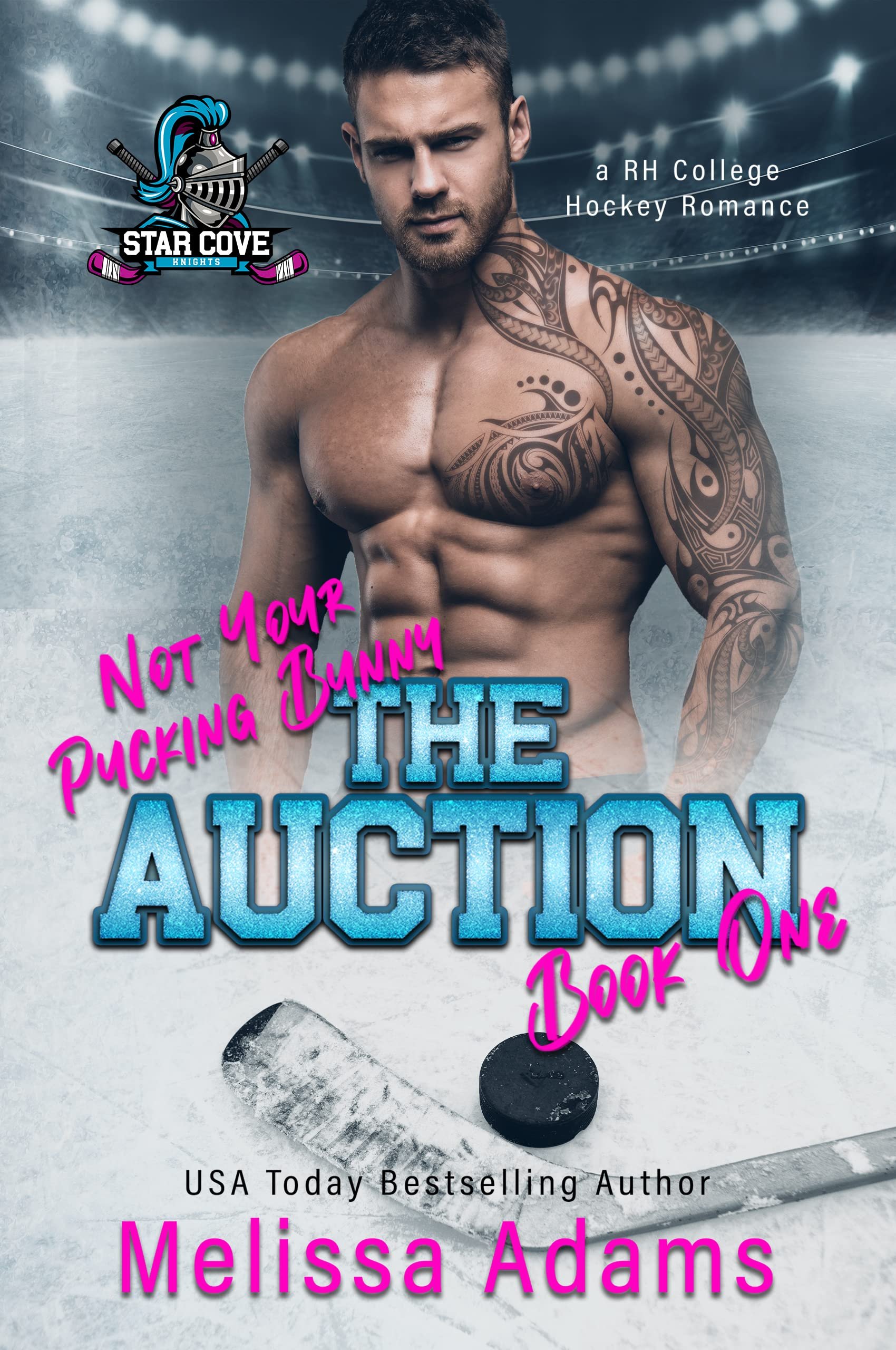 The Auction: Not Your Pucking Bunny (A RH College Hockey Romance) Cover